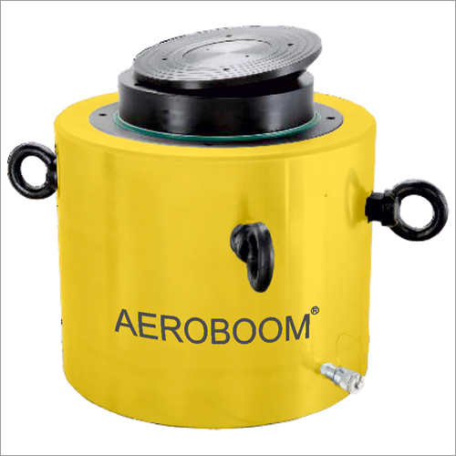 Aeroboom Single Acting Pile Testing Hydraulic Cylinder  / Hydraulic Jack