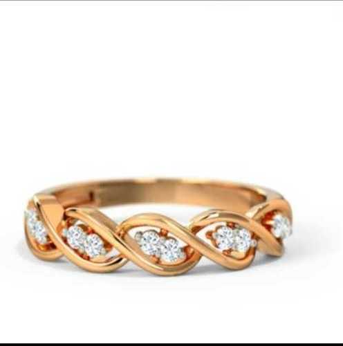 Rose Gold Lab Grown Diamond Ladies Ring