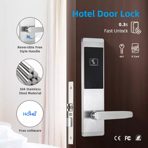 Chrome Hotel Lock