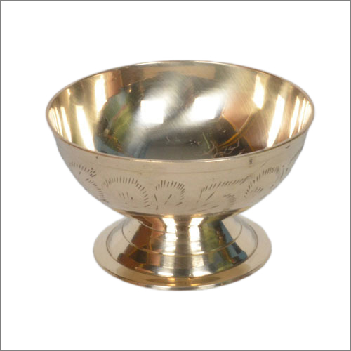 Galvanized Brass Oil Bowl