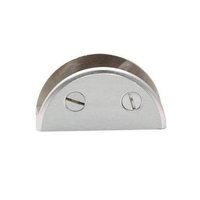 Brass D Bracket - Brass, 25x50mm, Polished Finish | Secure Mounting, Durable, Easy Installation, Versatile Use