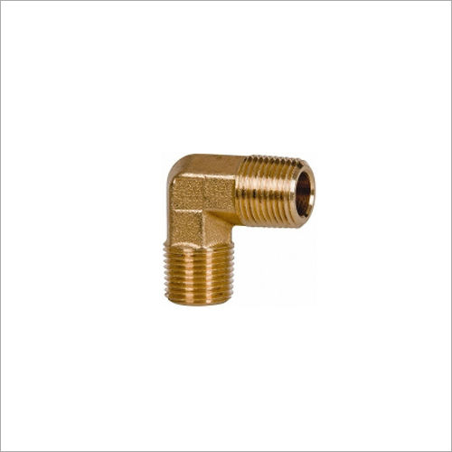 Golden Brass Male Elbow