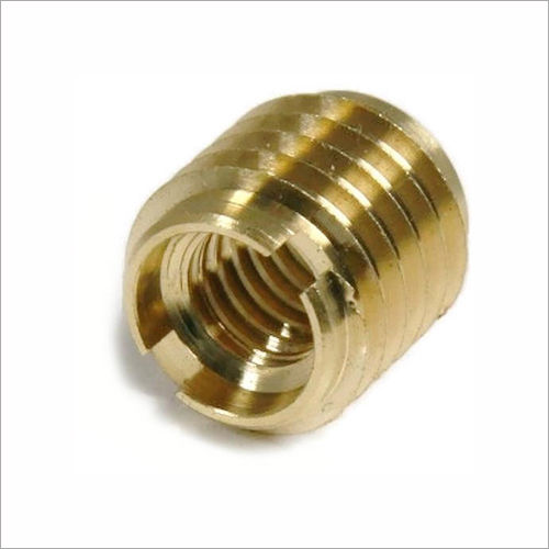 Golden Brass Threaded Insert