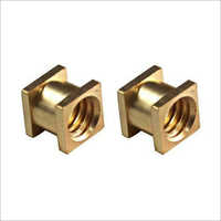 Brass Square Insert