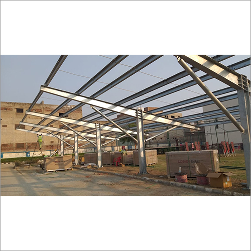 Mild Steel Solar Mounting Structure