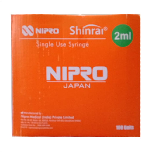 2 ML Nipro Shinrai Syringe