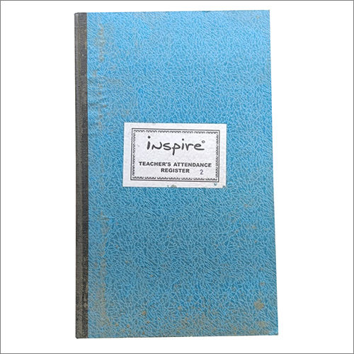 Made Of Elemental Chlorine Free Paper Teacher Attendance Register