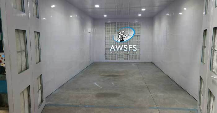 Paint Spray Booth and Ovens