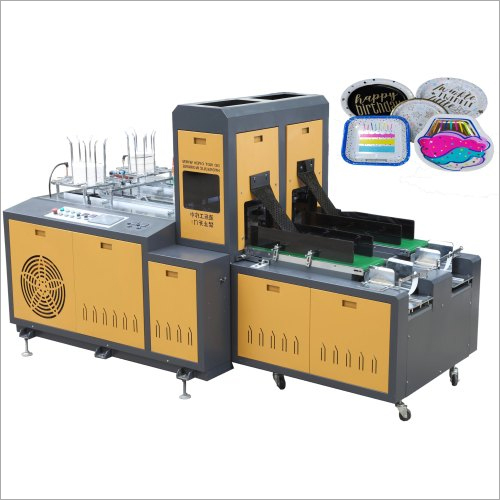 Double Die Hydraulic Paper Plate Making Machine