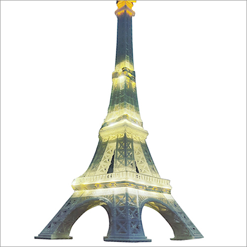 Plastic Eiffel Tower with LED Light