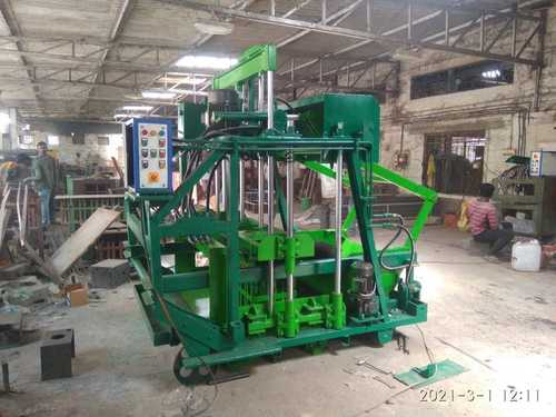 Auto feeder block making machine