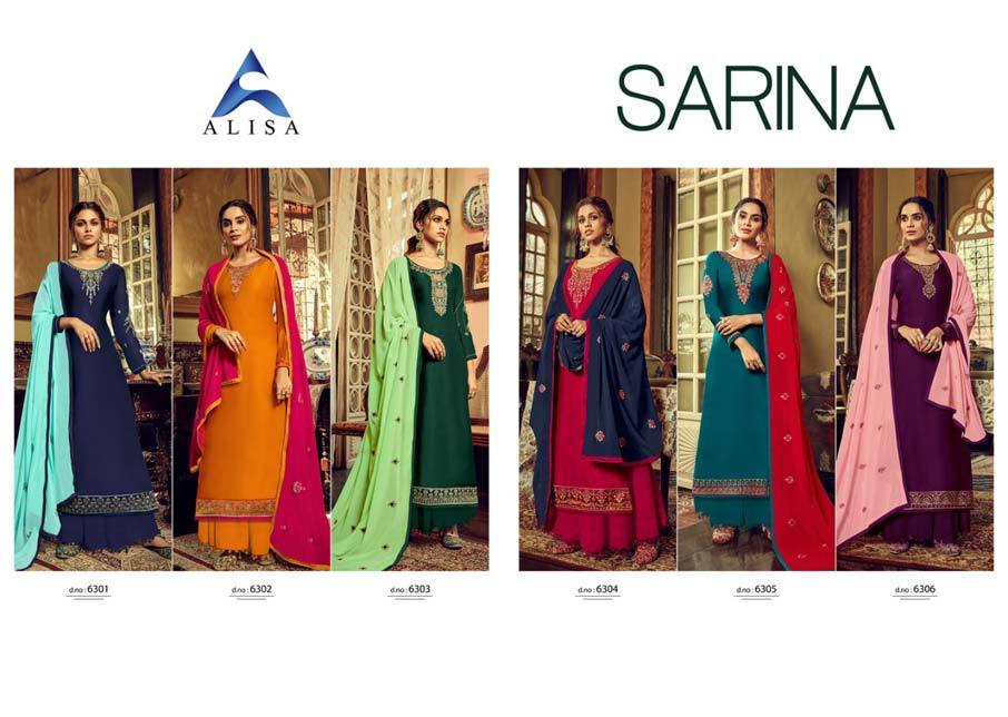 Satin Bottom Salwar Suits