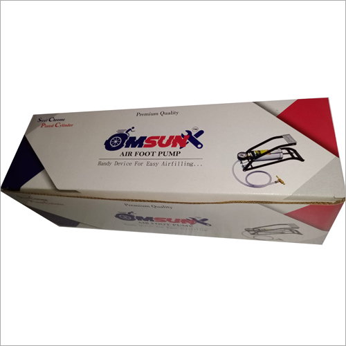 Foot Air Pump - Metal & Rubber With Pressure Indicator | Warranty Included, High Precision Manufacturing for Bicycle Connection