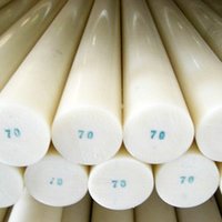 Cast nylon rod