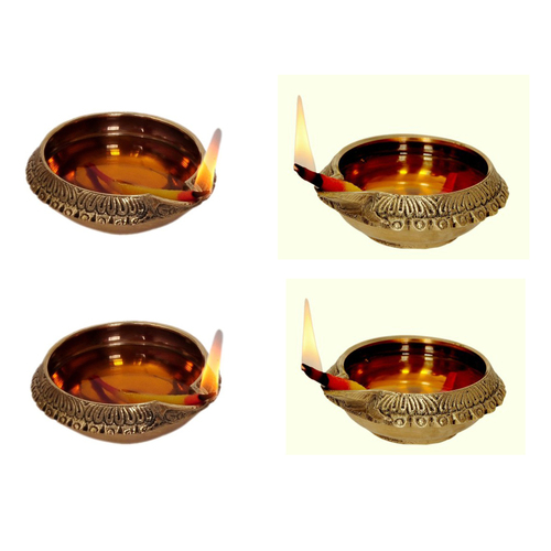 Kuber Diya - Diwali Oil Diya Festival Gift Item Set of 4