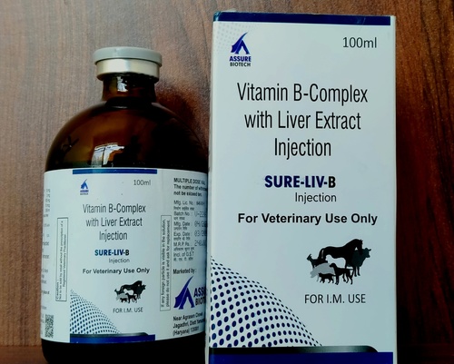 Vitamin B-Complex with liver injection in veterinary pcd