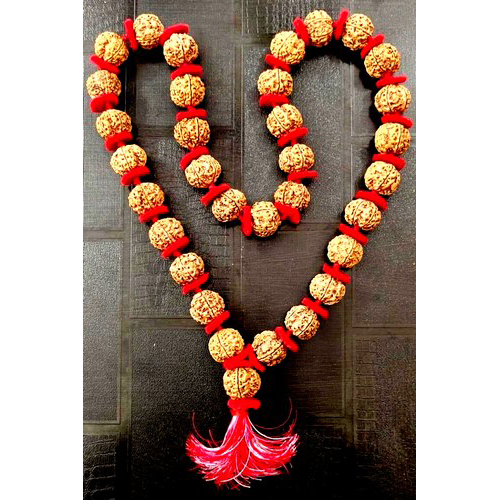 5 Mukhi Nepali Rudraksha Mala 54 Beads kantha Mala