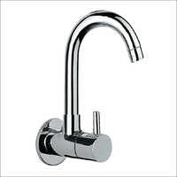 Sink Cock - Brass Foam Flow Valve 0.5 Inch | Chrome Finish, Suitable For Kitchen Use