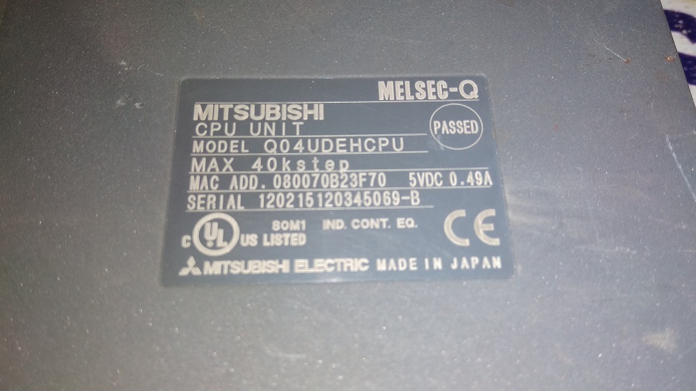 MITSUBISHI Q04UDEHCPU CPU MODULE