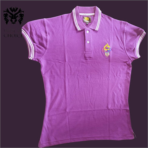 Ladies Collar T Shirt