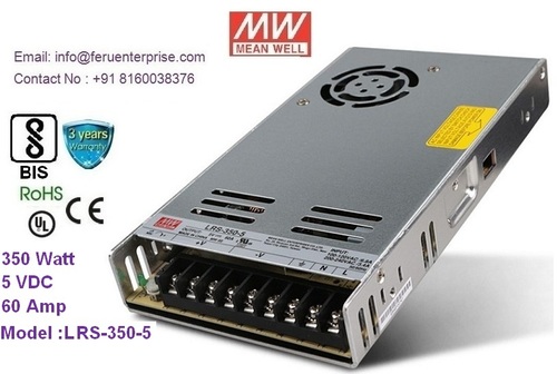 5VDC 60A MEANWELL SMPS Power Supply