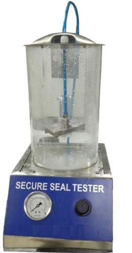 Secure seal tester for pet