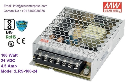 24VDC 4.5A MEANWELL SMPS Power Supply