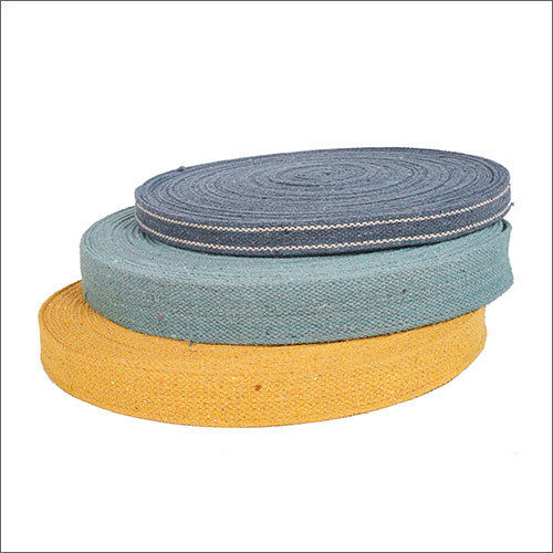 Khakhi ( Yellow) Plain Cotton Niwar Belt