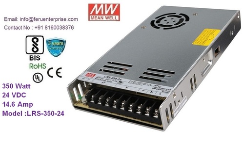 24VDC 14.6A MEANWELL SMPS Power Supply