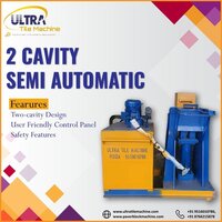 Semi Automatic Concrete Tiles Making Machine