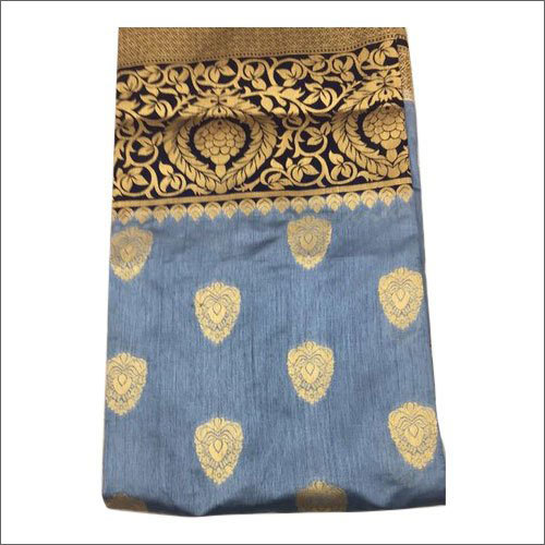 Ladies Embroidered Silk Saree