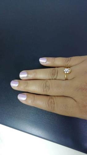 Light Weight Natural Diamond Ring