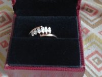 Women's Natural Diamond Rose Gold Ring