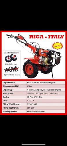 Kama Engine 10 Hp 186Fa  Power Weeder
