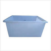 White 700 Ltr Plastic Processing Container