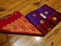 Pure Kanjivaram Silk Saree With Turning Border