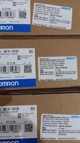 OMRON HMI NB7W-TW00B