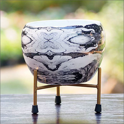 10x13x7cm Ceramic Iron Pot