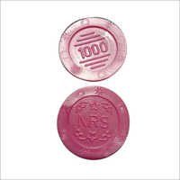 Round  Club Plastic Token