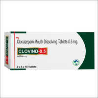 CLONAZE 0.5 mg.  MD tablet