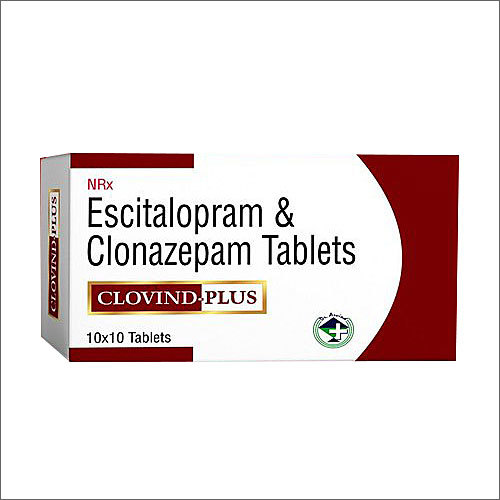 ESCITALOPRAM AND CLONAZE TABLET