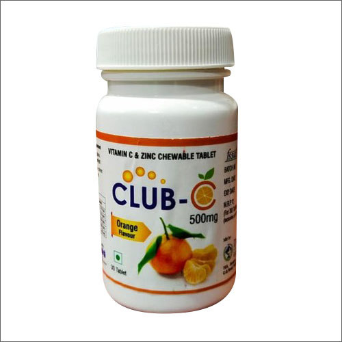 500mg Vitamin C Zinc Vitamin D Chewable Tablets