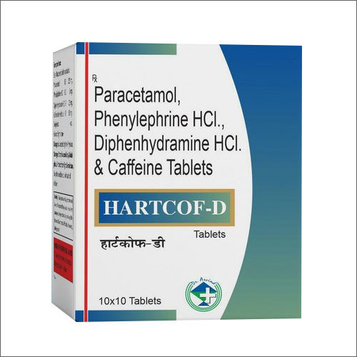 Paracetomol Phenylephrine Hydrochloride Diphenhydramine Hydrochloride and Caffeine Tablets