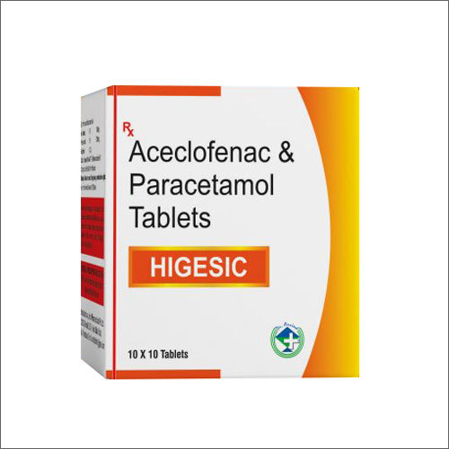 Aceclofenac  Paracetamol Tablets