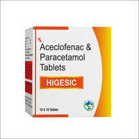 Aceclofenac and Paracetamol Tablets
