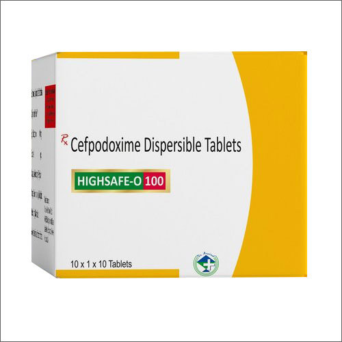 100mg Cefpodoxime Dispersible Tablets