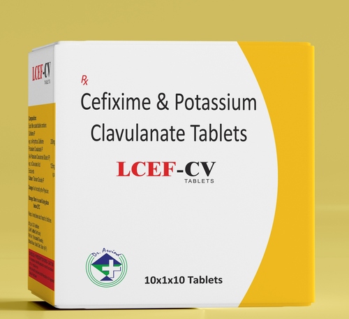 Cefixime And Potassium Clavulanate Tablets General Medicines