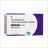 Levofloxacin and Lactic Acid Bacillus Tablets