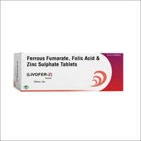 Ferrous Fumarate Folic Acid and Zinc Sulphate Tablets