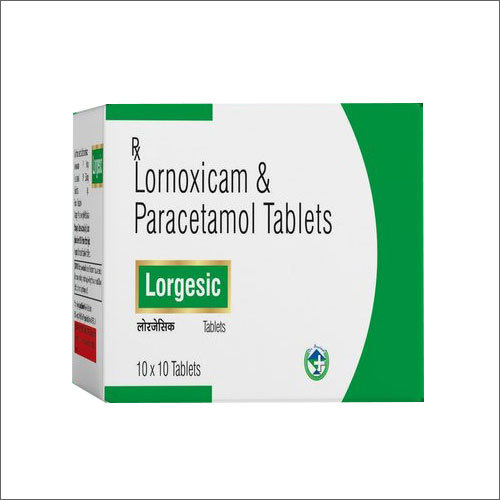 Lornoxicam And Paracetamol Tablets General Medicines